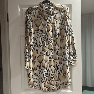 EQUIPMENT 100% silk dress/tunic